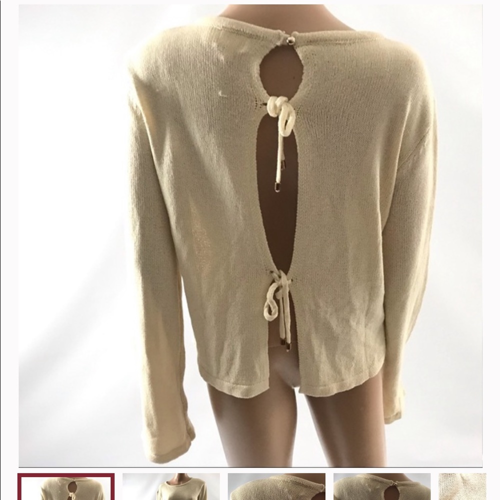 Tan sweater